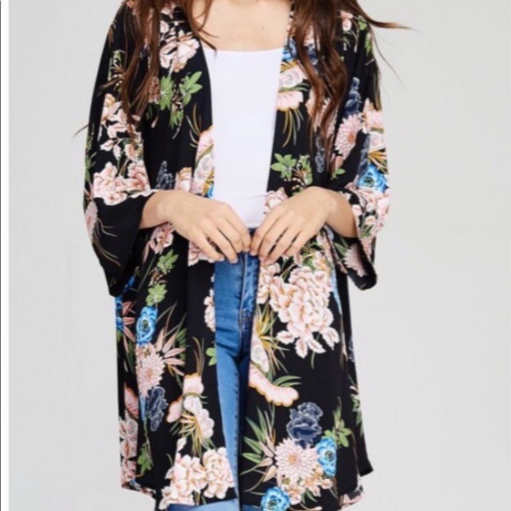 Floral Kimono